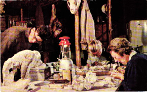 Mary Leakey im Hauptcamp