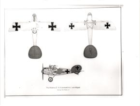 Zeichnungen der Albatros D. V von H.-J. v. Hippel