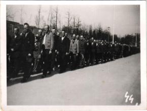 Ehemalige Insassen des KZ Buchenwald