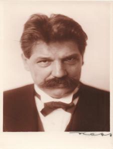 Portraitaufnahme von Albert Schweitzer