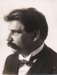 Portraitaufnahme von Albert Schweitzer