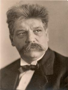 Portraitaufnahme von Albert Schweitzer