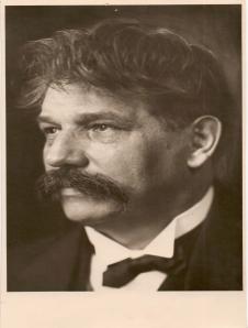 Portraitaufnahme von Albert Schweitzer