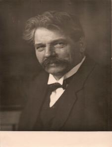 Portraitaufnahme von Albert Schweitzer