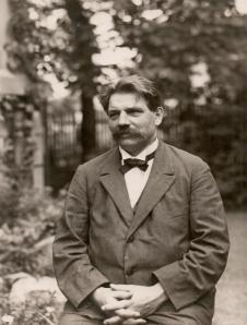 Portraitaufnahme von Albert Schweitzer