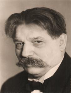 Portraitaufnahme von Albert Schweitzer