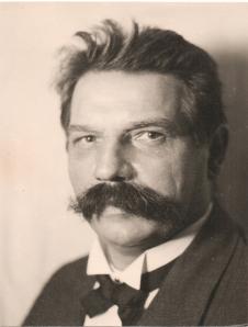 Portraitaufnahme von Albert Schweitzer