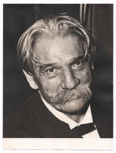 Porträt von Albert Schweitzer in Paris (1959)