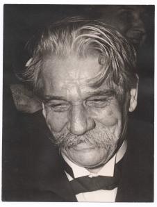 Porträt von Albert Schweitzer in Paris (1959)