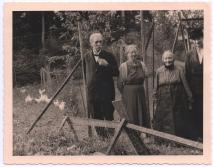 Albert Schweitzer, Hämmy Grilli & Mutter und Mathilde Kottmann in Belp. (1957.10.25)