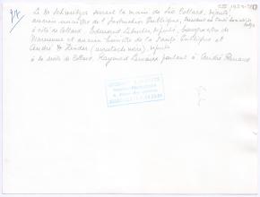 André Renard, Raymond Lemaire, Henri Lemaire, Léo Collard, Edmond Leburton, André De Kinder und Julien Papart in Brüssel - zur Verleihung des Preises der Joseph-Lemaire-Stiftung (1959)