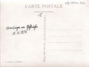 Ernennung Albert Schweitzers zum Ehrenbürger von Pfaffenhofen mit Emmy Martin, Albert Schweitzer, Ernest Biedermann und Ali Silver