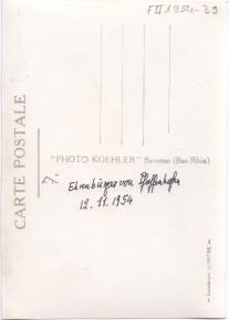 Ernennung Albert Schweitzers zum Ehrenbürger von Pfaffenhofen mit Ernest Biedermann