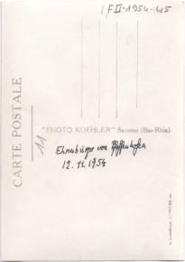 Ernennung Albert Schweitzers zum Ehrenbürger von Pfaffenhofen mit Ernest Biedermann