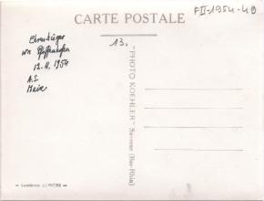 Ernennung Albert Schweitzers zum Ehrenbürger von Pfaffenhofen mit Ernest Biedermann und Frederic Gerst