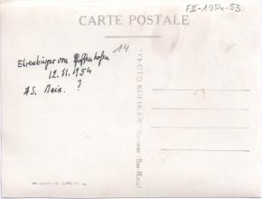Ernennung Albert Schweitzers zum Ehrenbürger von Pfaffenhofen mit Ernest Biedermann und Frederic Gerst