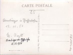 Ernennung Albert Schweitzers zum Ehrenbürger von Pfaffenhofen