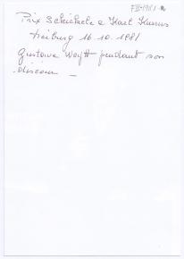 Gustave Woytt bei der Verleihung des Schickele-Preises in Freiburg an Karl Kurrus