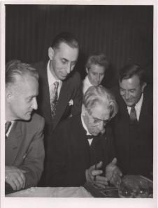 Ernennung Albert Schweitzers zum Ehrenbürger von Pfaffenhofen mit Frederic Gerst, Ernest Ohl und Ali Silver