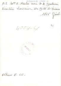 Albert Schweitzer, Gunsbach 1955