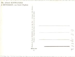 Albert Schweitzer, Gunsbach 1957