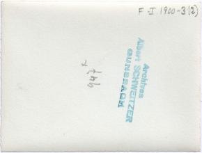 Reise von Suzanne Harth nach Oberammergau, 1900
