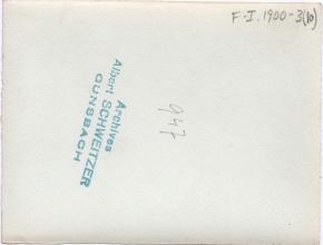 Reise von Suzanne Harth nach Oberammergau, 1900