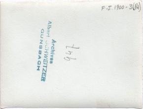 Reise von Suzanne Harth nach Oberammergau, 1900