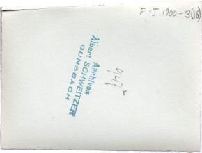 Reise von Suzanne Harth nach Oberammergau, 1900