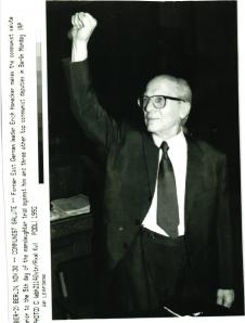 Erich Honecker am 5. Tag seines Prozesses