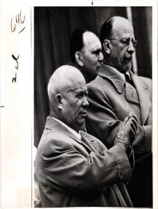 Nikita Chruschtschow und Walter Ulbricht