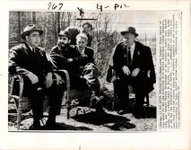 Leonid Breschnew, Fidel Castro und Nikita Chruschtschow