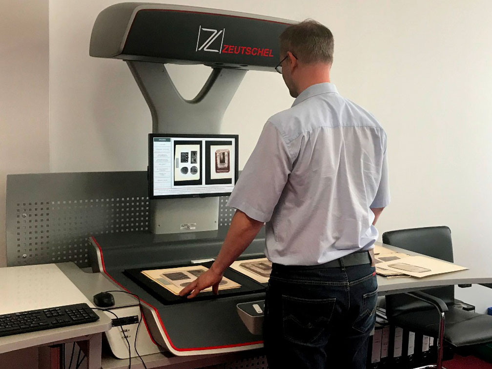 Beim Digitalisieren
